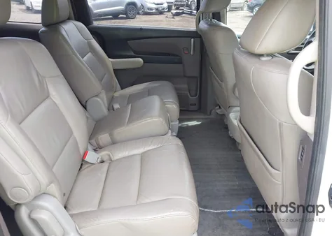 2013 Honda Odyssey Ex-L из США, поврежденный, VIN 5FNRL5H68DB066596